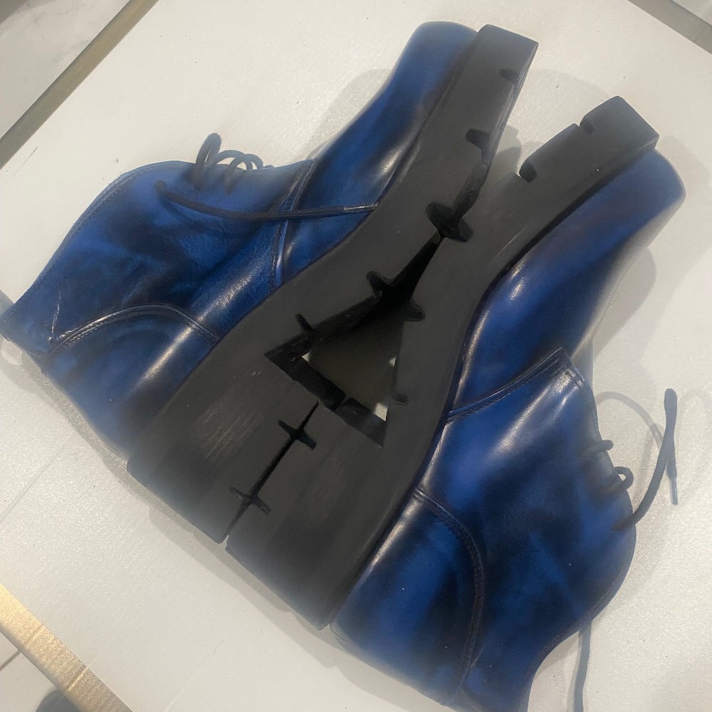 Men’s Carlo Morandi Platform Shoe Made In Italy Sz 43(9)